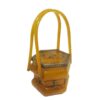 Vintage Purse Lucite Angels Amber | Fiftiesstore