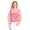 Vintage Roze Top Met Pailletten - L | Fiftiesstore