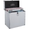 Vinyl Groove - Vinyl Opberg Koffer 40 's - Zilver (LP) | Fiftiesstore