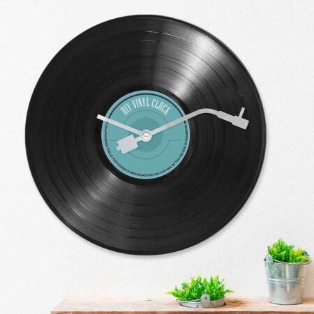 Vinyl Plaat Klok DIY Soundtracks | Fiftiesstore
