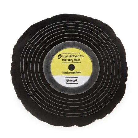 Vinyl Plaat Kussen - Ø37cm | Fiftiesstore