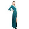 Virginia Cosenza Franca Gala Dress Glitter Turquoise -L | 24% korting | Fiftiesstore