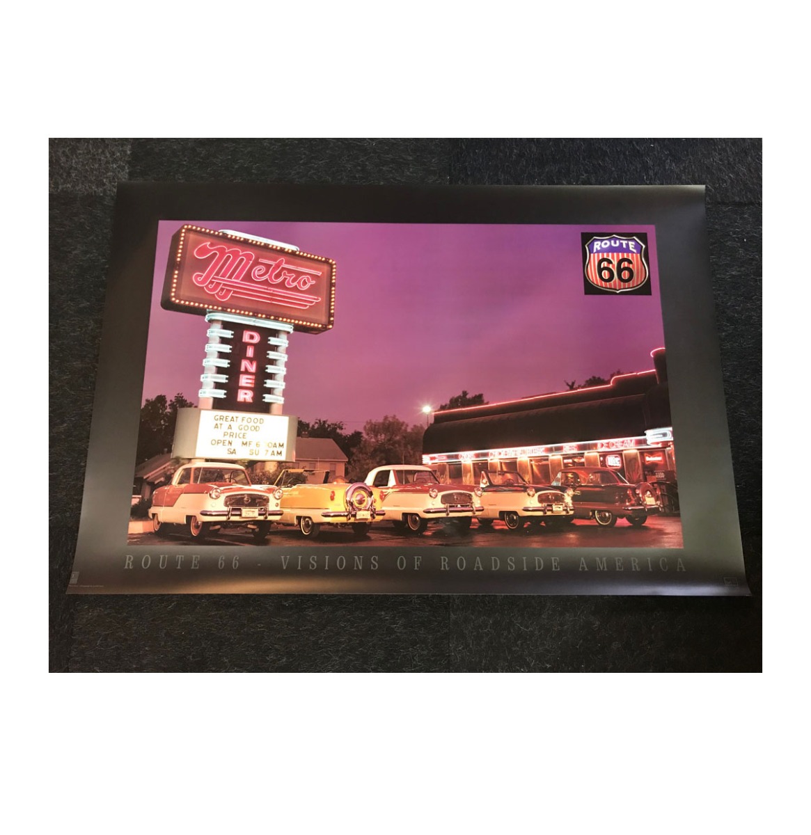 Visions of Roadside America Poster 1996 | Fiftiesstore