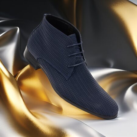 Vittorio Blue High Lureaux - Handgemaakte Nette Schoenen Voor Heren | Lureaux