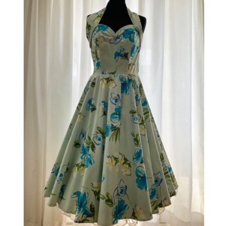 Vivien Of Holloway Halterneck Biscuit Dress Mint-S | 30% korting | Vivien of Holloway