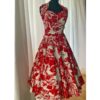 Vivien Of Holloway Halterneck Red Oasis Dress -S | 32% korting | Vivien of Holloway