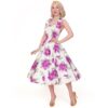 Vivien Of Holloway Halterneck Victory Rose Dress Purple-S | Vivien of Holloway