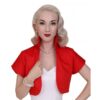 Vivien of Holloway Bolero Red Sateen-S | 22% korting | Vivien of Holloway