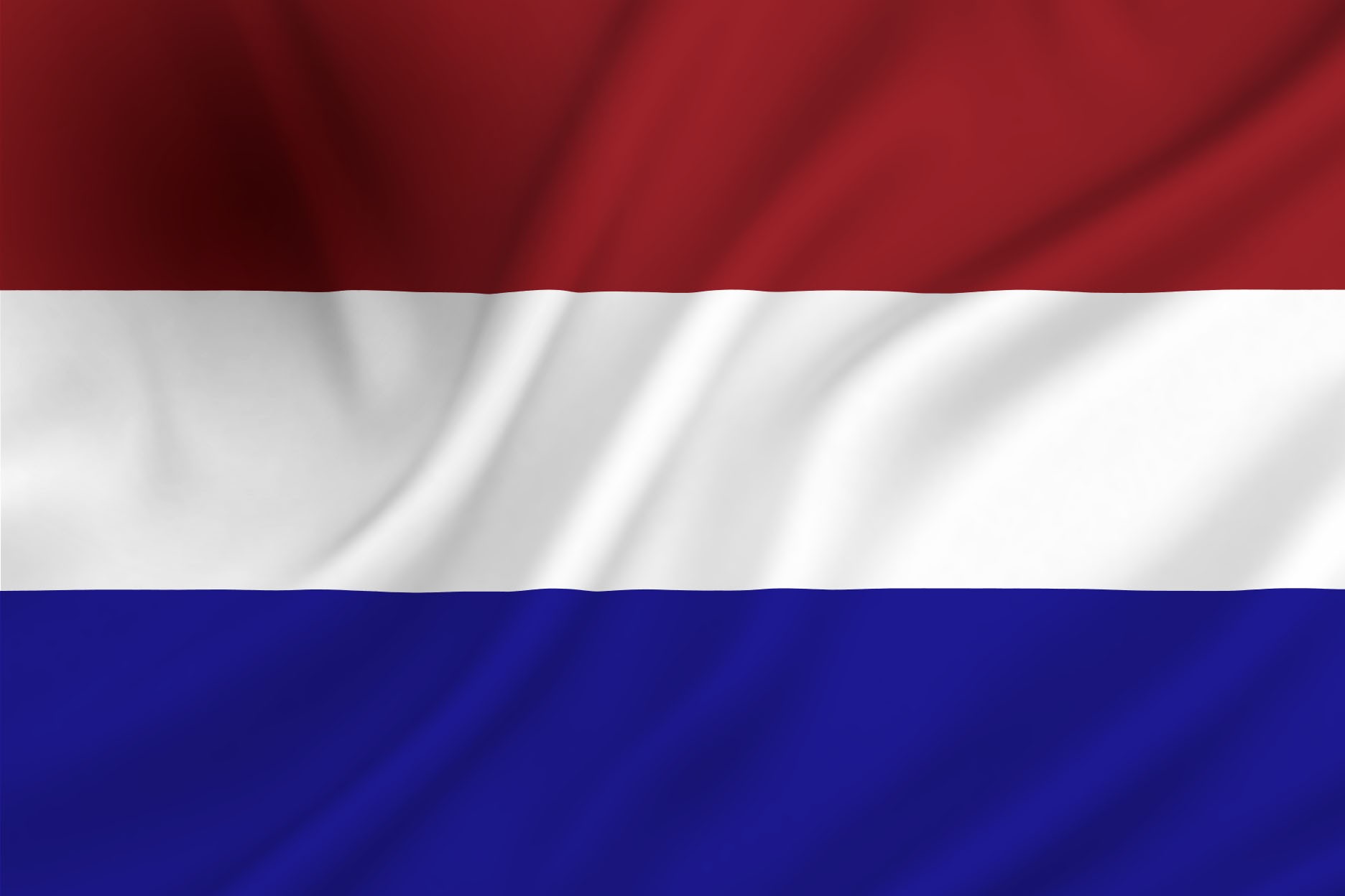 Vlag Nederland 50x75 cm spun-poly | Dokkumer Vlaggen Centrale