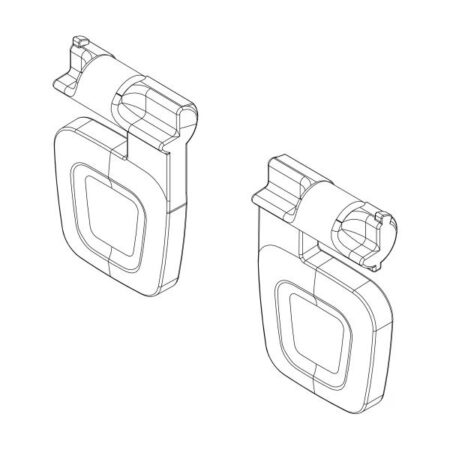 Voetsteun Clips voor Yepp Nexxt Maxi | Thule Yepp