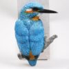 Vogel ijsvogel wand 14x5x19cm | Farmwood Animals