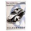 Volkswagen Beetle Reliable Car Emaille Bord - 60 x 40cm | Volkswagen