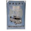 Volkswagen Haupt Werkstatt Emaille Bord - 60 x 40cm - LAATSTE STUKS | 16% korting | Volkswagen