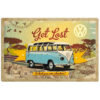 Volkswagen Let's Get Lost Metalen Bord 40 x 60 cm | Volkswagen