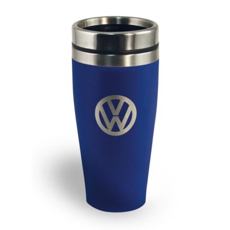 Volkswagen RVS Thermosbeker- Blauw | Volkswagen