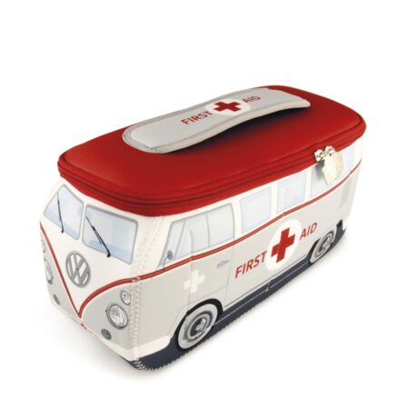 Volkswagen T1 Bus EHBO Tas (Rood/Grijs) | Volkswagen