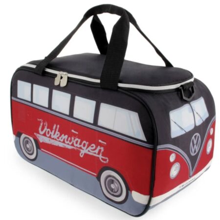 Volkswagen T1 Bus Koeltas - 25 Liter - Rood/Zwart | Volkswagen