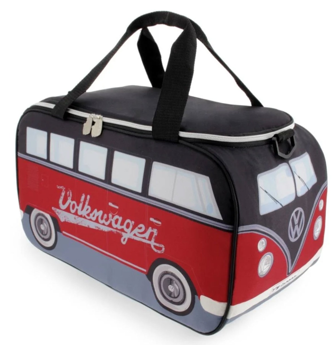 Volkswagen T1 Bus Koeltas - 25 Liter - Rood/Zwart | Volkswagen