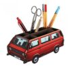 Volkswagen T3 Bus Potloodhouder - Rood | Volkswagen