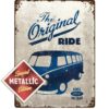 Volkswagen VW Bulli The Original Ride Metalen Bord 30 x 40 cm Speciale Editie | Volkswagen