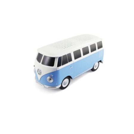 Volkswagen VW T1 Bus Speaker Met Bluetooth Blauw/Wit | Volkswagen