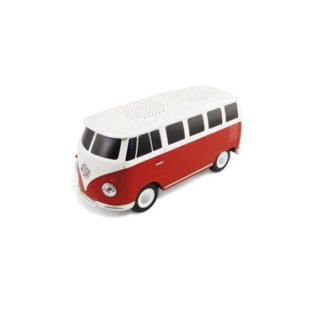 Volkswagen VW T1 Bus Speaker Met Bluetooth Rood/Wit | Volkswagen