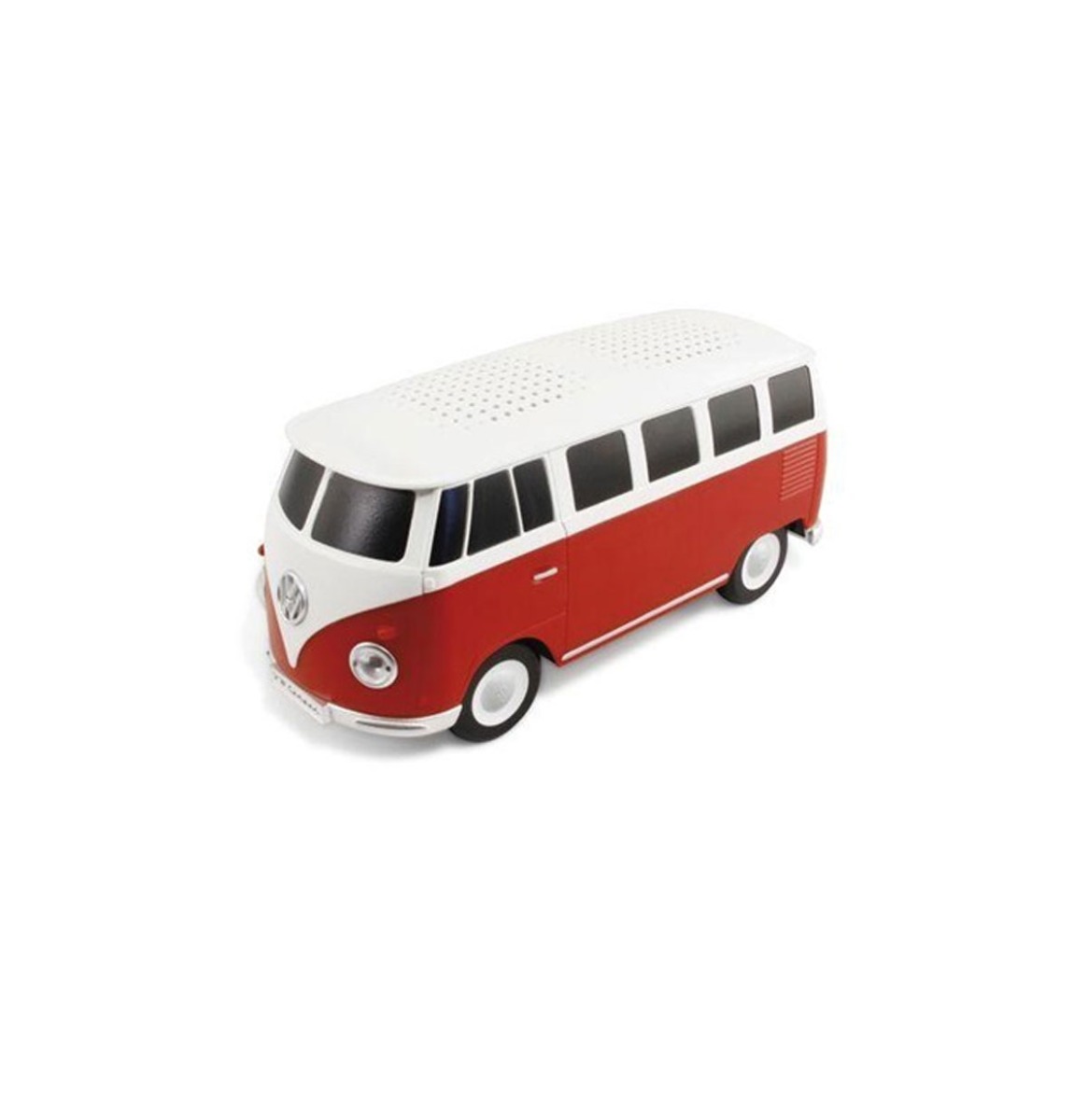 Volkswagen VW T1 Bus Speaker Met Bluetooth Rood/Wit | Volkswagen