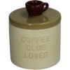 Voorraadpot Coffee Club Domomite H13cm | Kersten