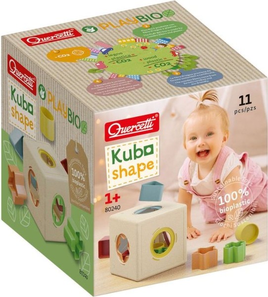 Vormenkubus Bioplay 11 Delig | Quercetti