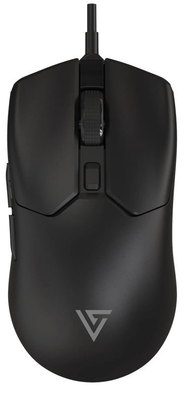 Vortech Essential Bedrade Gaming Muis Zwart