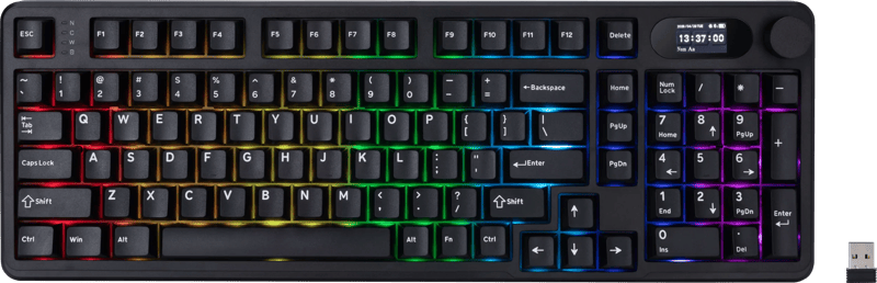 Vortech Prestige Draadloos Mechanisch Gaming Toetsenbord Qwerty