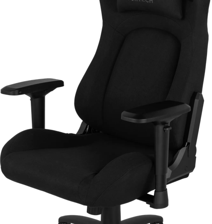 Vortech Pro Gamestoel Zwart