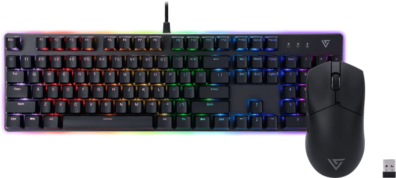 Vortech Pro Toetsenbord en draadloze muis set