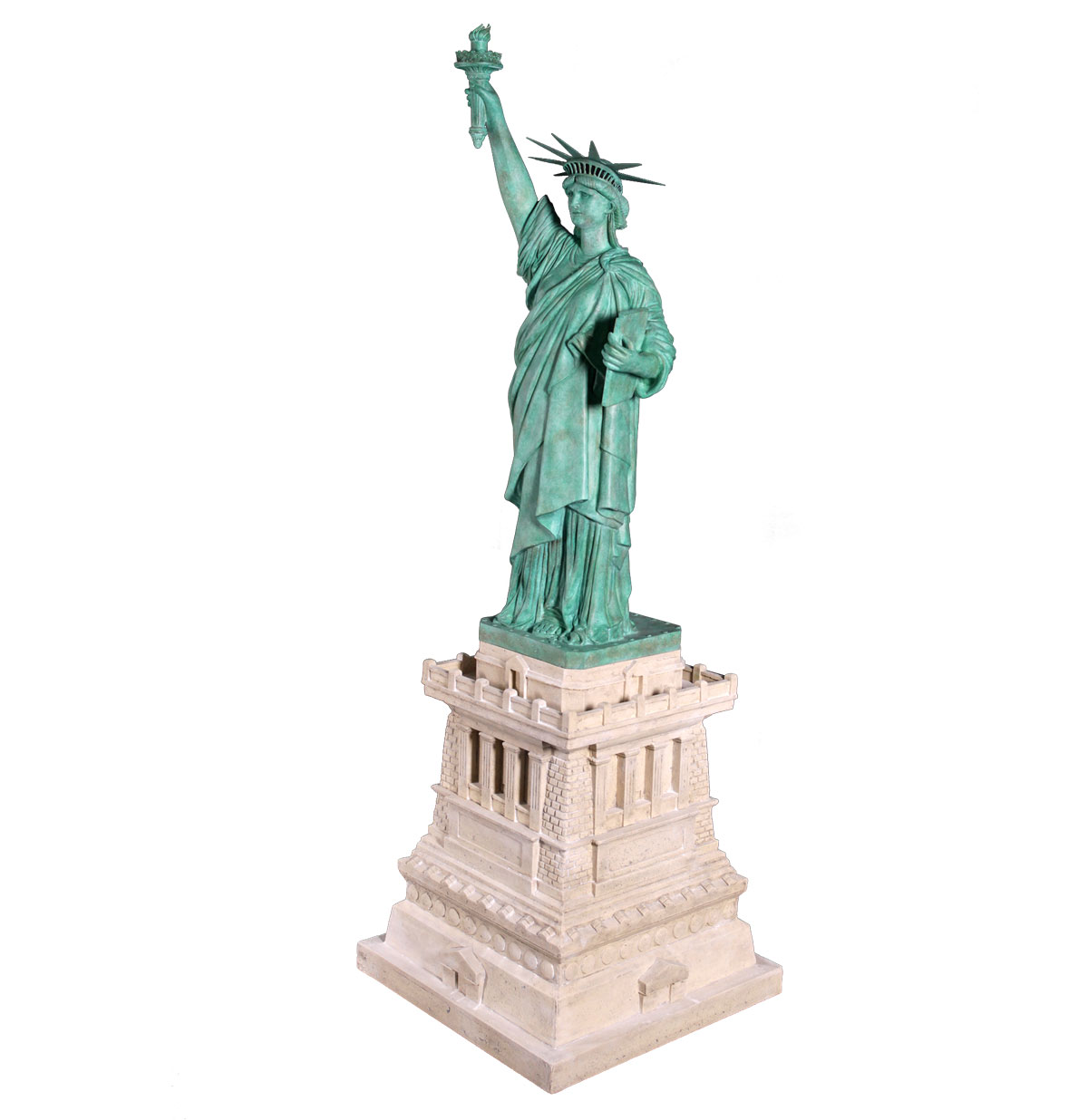 Vrijheidsbeeld Statue of Liberty op Voet Beeld 1.88 Meter | Fiftiesstore