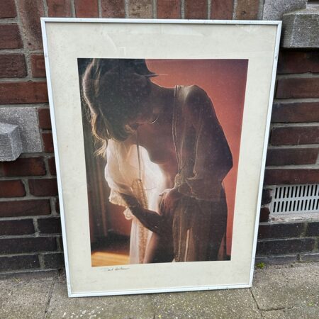 Vrouw In Nachtkleding Fotografie In Lijst | Fiftiesstore