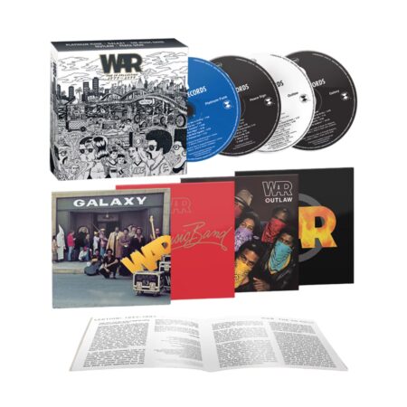 WAR - The CD Collection 1977-1994 (Record Store Day Black Friday 2024) 5CD LAATSTE STUKS | 14% korting | Fiftiesstore