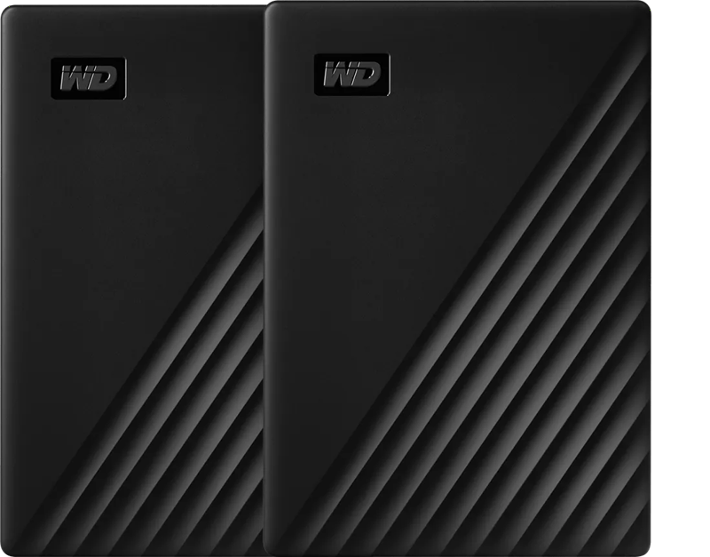 WD My Passport 4TB Black - Duo pack