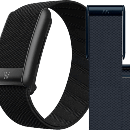 WHOOP 5.0 Peak Zwart Abonnement 1 Jaar + WHOOP 5.0 SuperKnit Luxe Band Donkerblauw