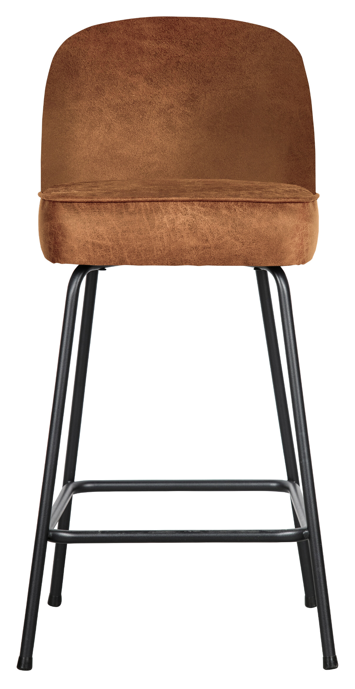 WOOOD Barkruk 'Vogue' (zithoogte 65cm) Leder