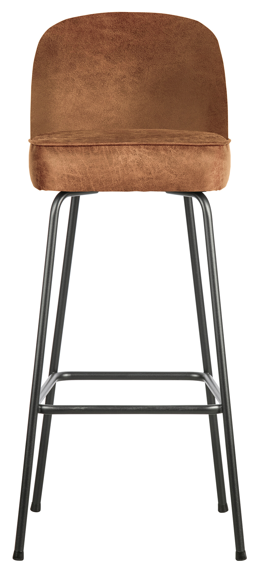WOOOD Barkruk 'Vogue' (zithoogte 80cm) Leder
