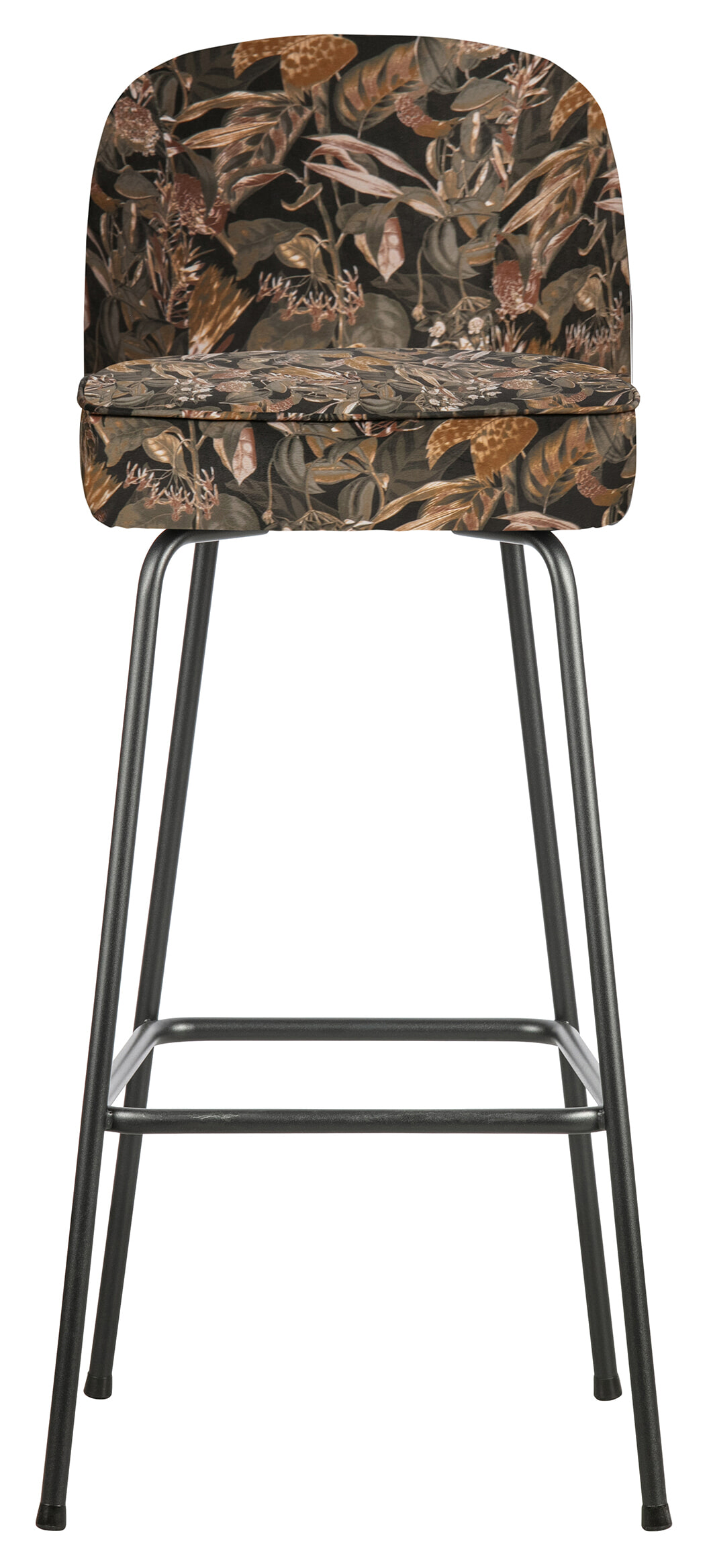 WOOOD Barkruk 'Vogue' (zithoogte 80cm) Velvet