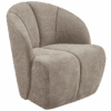 WOOOD Draaifauteuil 'Mojo' Geweven Rib