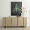 WOOOD Dressoir 'Basu' Grenen