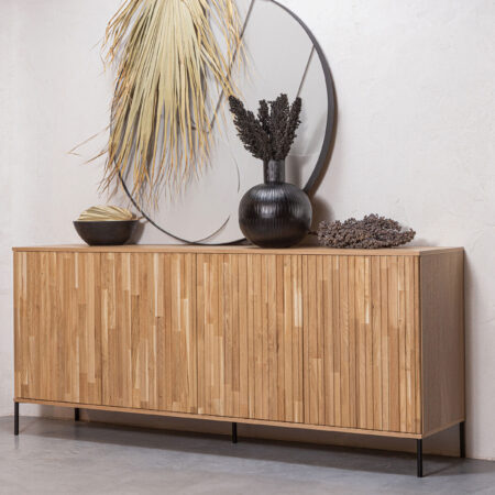 WOOOD Dressoir 'New Gravure' Eiken