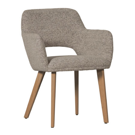 WOOOD Eetkamerstoel 'Murat' Chenille