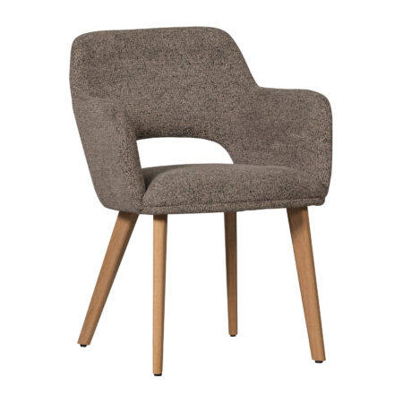 WOOOD Eetkamerstoel 'Murat' Chenille