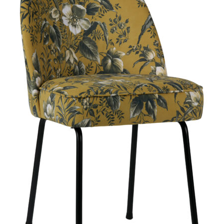 WOOOD Eetkamerstoel 'Vogue Poppy' Velvet