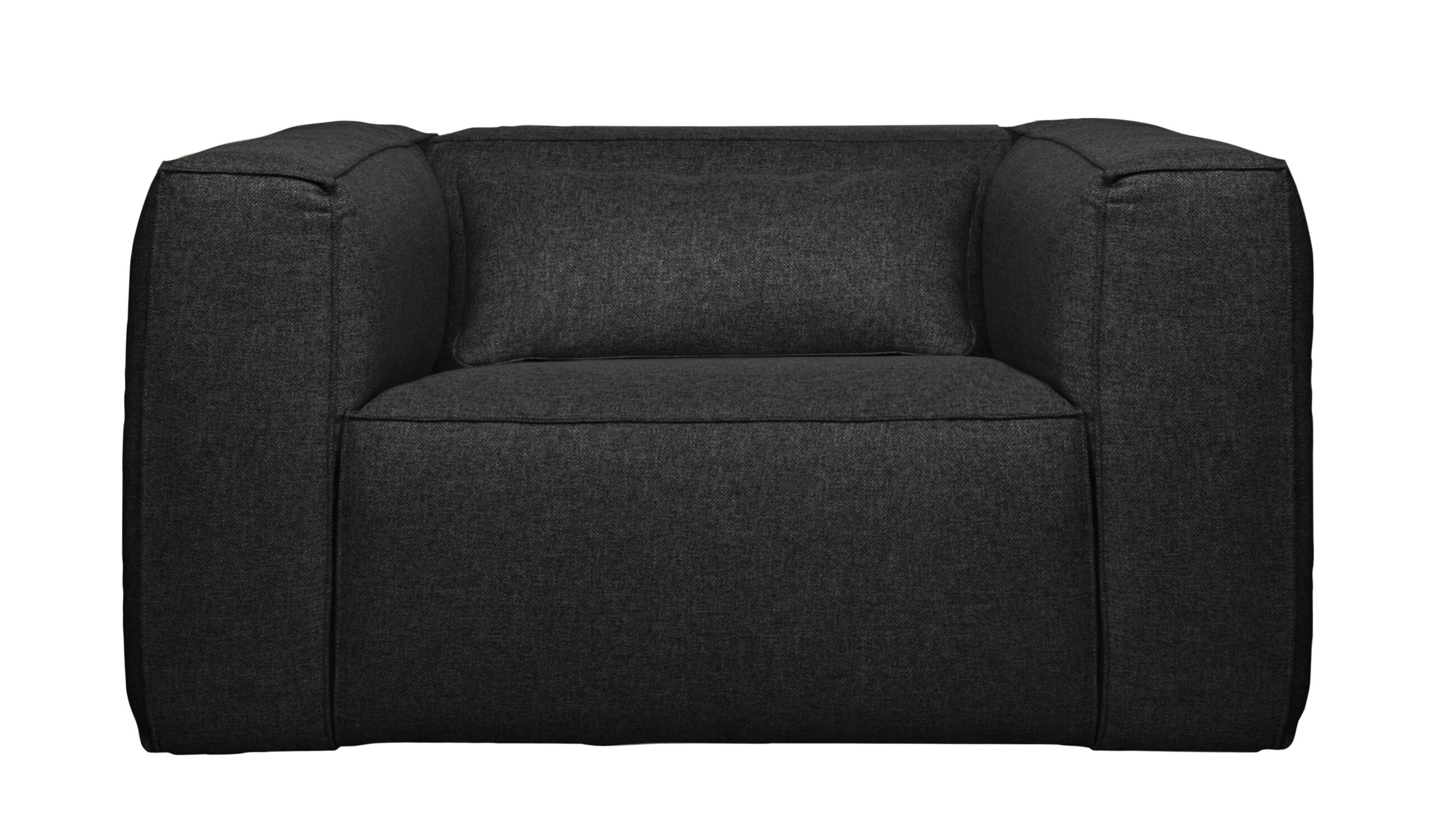 WOOOD Fauteuil 'Bean' Met Kussen