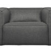 WOOOD Fauteuil 'Bean' Met Kussen