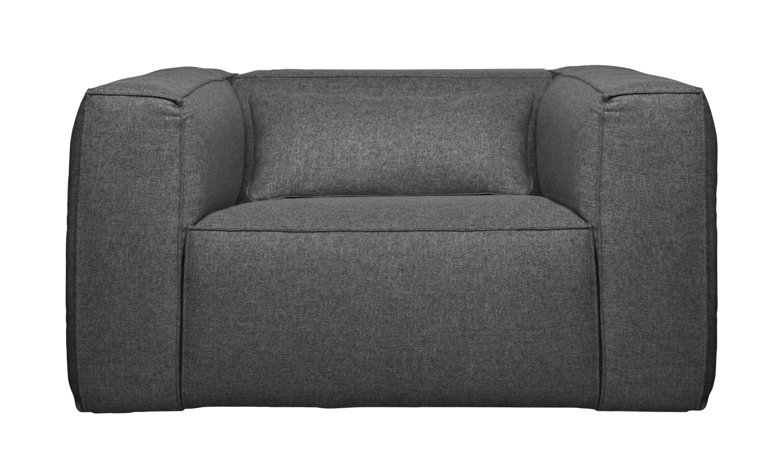 WOOOD Fauteuil 'Bean' Met Kussen